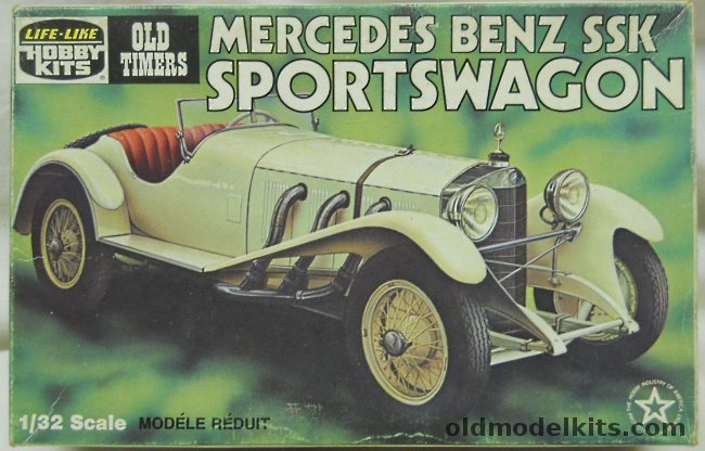 Life-Like 1/32 Mercedes Benz SSK Sportswagen - (ex-Pyro), 09348 plastic model kit